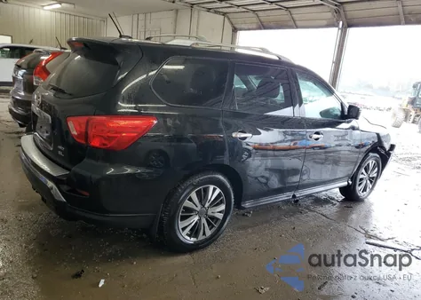 2017 Nissan Pathfinder S z USA, uszkodzony, nr VIN 5N1DR2MMXHC675411